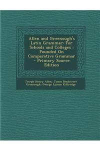 Allen and Greenough's Latin Grammar