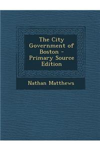 The City Government of Boston