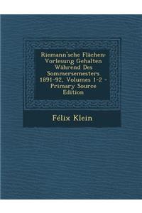 Riemann'sche Flachen