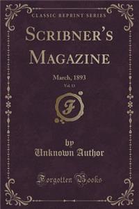 Scribner's Magazine, Vol. 13