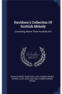 Davidson's Collection Of Scottish Melody