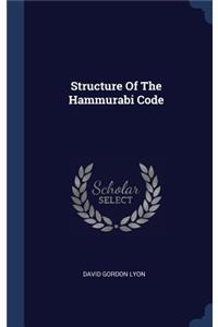 Structure Of The Hammurabi Code