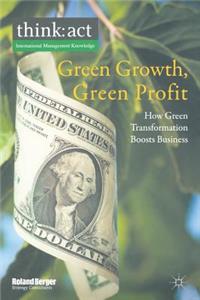 Green Growth, Green Profit