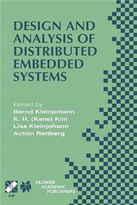 Design and Analysis of Distributed Embedded Systems