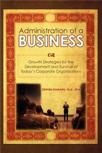 Administration of a Business