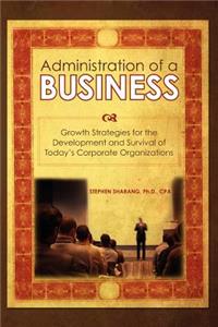 Administration of a Business