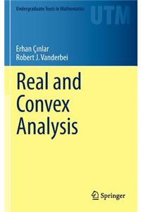Real and Convex Analysis