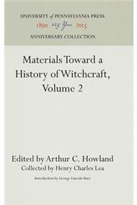 Materials Toward a History of Witchcraft