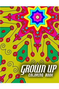 GROWN UP COLORING BOOK - Vol.8: grown up coloring book mandala