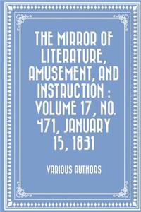 Mirror of Literature, Amusement, and Instruction