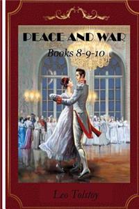 War And Peace Books ( 8-9-10)