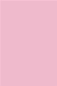 Journal Cameo Pink Color Simple Plain Pink