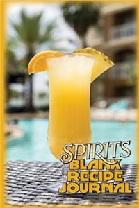 Spirits Blank Recipe Journal