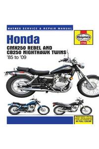 Honda Cmx250 Rebel & Cb250 Nighthawk Twins 1985-2009