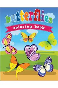 Butterflies Coloring Book