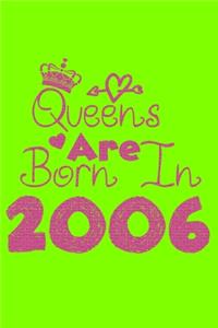 Queens Are Born In 2006 Notebook