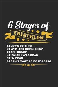 6 stages of triathlon