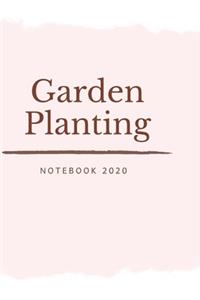 Garden Planting Notebook