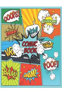 Comic Book For Kids / Create Your Own Comics With This Comic Book Journal Notebook