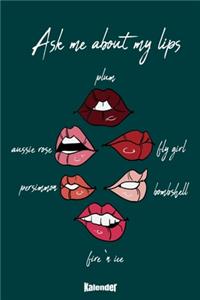 Mein Lippenstift Kalender