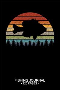 Fishing Journal 120 Pages