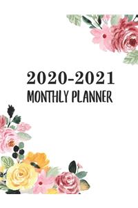 2020-2021 Monthly Planner