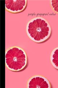 purple grapefruit notes