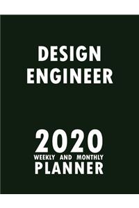 Design Engineer 2020 Weekly and Monthly Planner