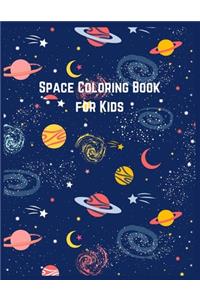 Space Coloring Book for Kids