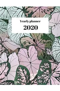 2020 Yearly planner