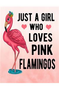 Just A Girl Who Loves Pink Flamingos