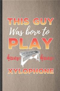 This guy was born to play Xylophone