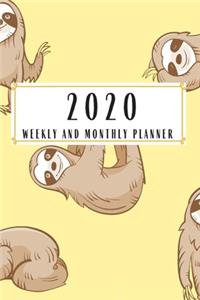 2020 Weekly And Monthly Planner
