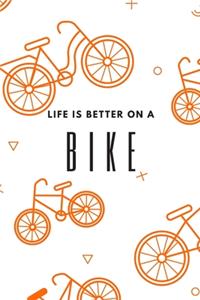 Cycling Theme Weekly Planner and 2020 Diary