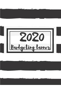 2020 Budgeting Planner