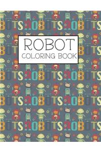Robot Coloring Book