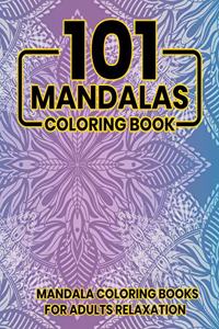 101 Mandalas Coloring Book