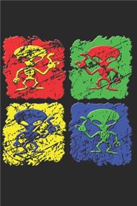 Alien Und UFO Notizbuch