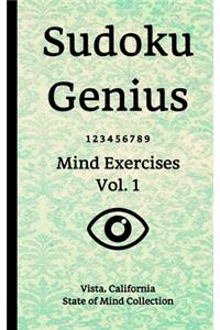 Sudoku Genius Mind Exercises Volume 1