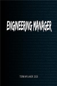 Engineering Manager - Terminplaner 2020