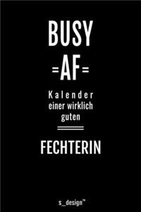 Kalender 2020 für Fechter / Fechterin