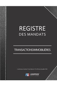 Registre des Mandats