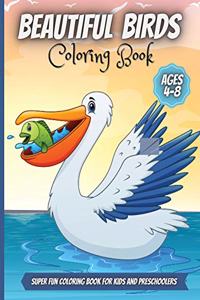 Beautiful Birds Coloring Book