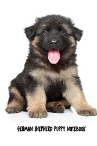 German Shepherd Puppy Notebook