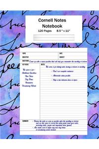 Cornell Notes Notebook