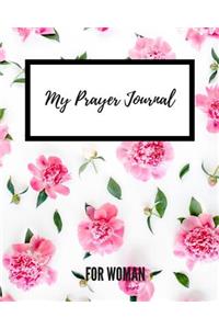 My Prayer Journal for Woman