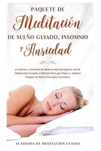 Paquete de Meditación de Sueño Guiado, Insomnio y Ansiedad