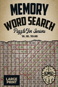 Large Print Memory Word Search Puzzles For Seniors