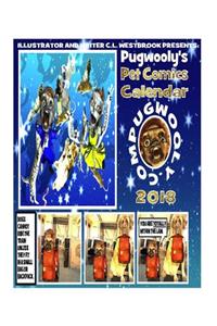 2018 Pugwooly's Pet Comics Calendar