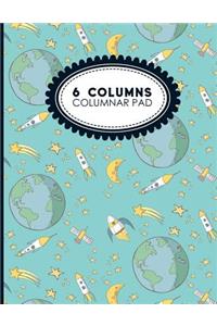 6 Columns Columnar Pad